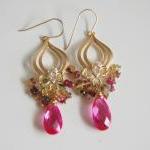 Hot pink Quartz And Multi T..