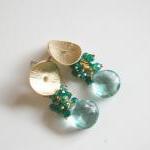 Sage Green Quartz and Mysti..