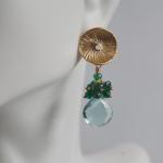 Sage Green Quartz and Mysti..
