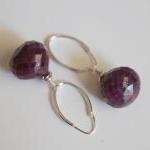 Beautiful Ruby Earrings Wi..