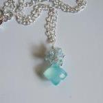 Rare Blue square chalcedony..