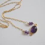 Dark Purple Amethyst bezel ..