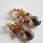 Labradorite and multi tourm..