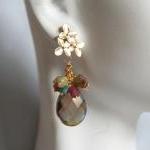 Labradorite and multi tourm..