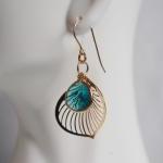 Leaf Charm and bezel settin..
