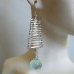 Aquamarine quartz onion bri..