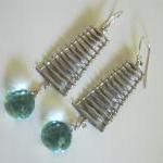 Aquamarine quartz onion bri..