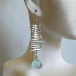 Aquamarine quartz onion bri..