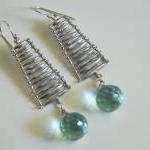 Aquamarine quartz onion bri..
