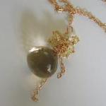 Gorgeous Lemon quartz onion..
