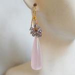 Baby Pink Quartz and Iolite..