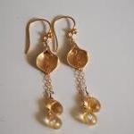 Citrine and Calla lily conn..
